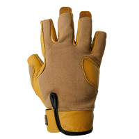 美國 ARMBURY PUNCHY HALF 半指皮革認證手套 (5種尺寸)